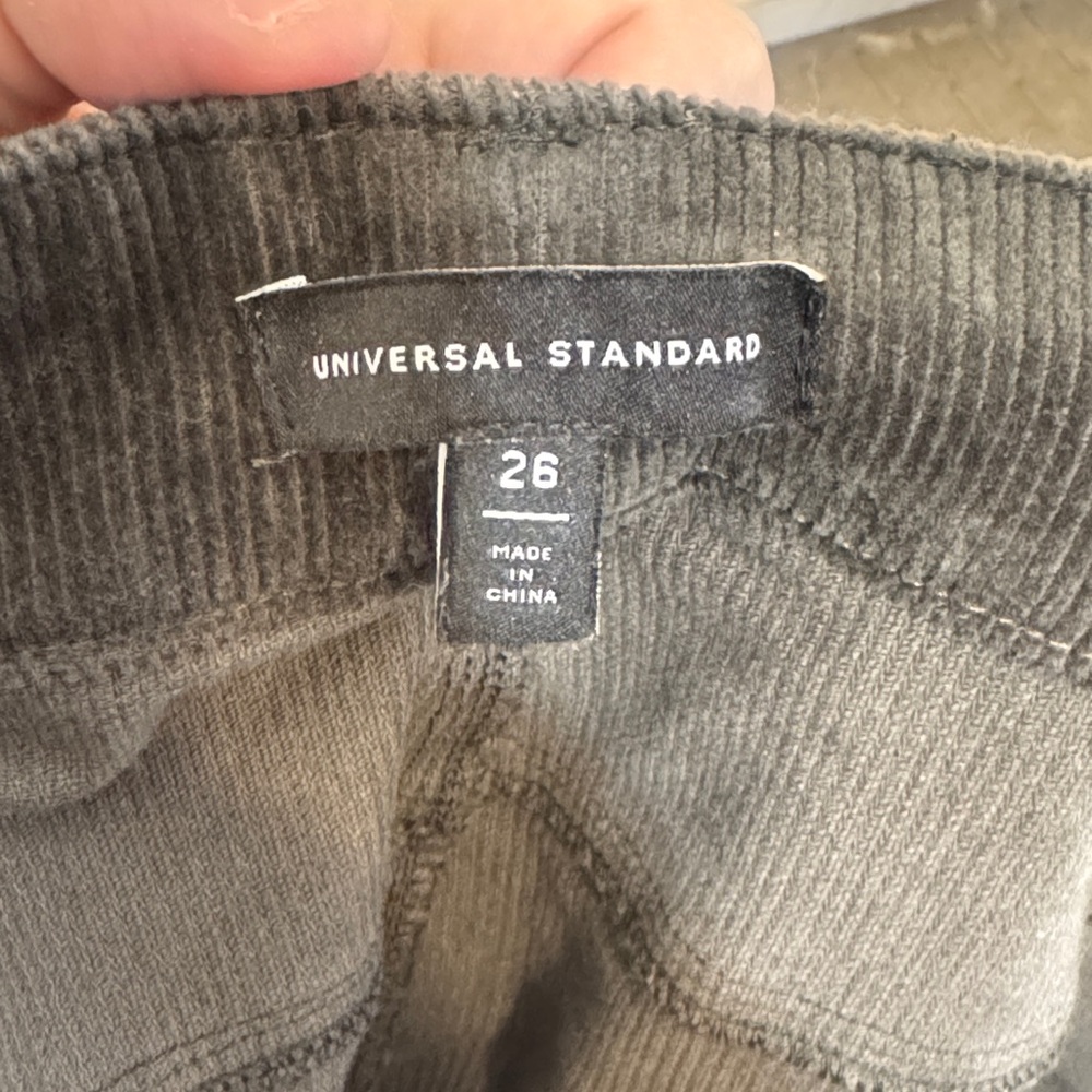 Universal Standard Ribbed corduroy pants